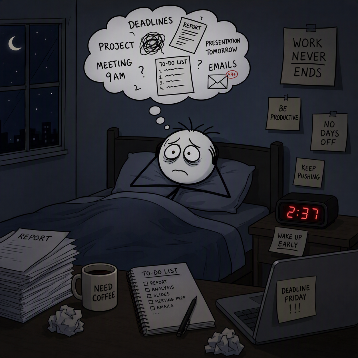 How to improve your sleep after a stressful workday