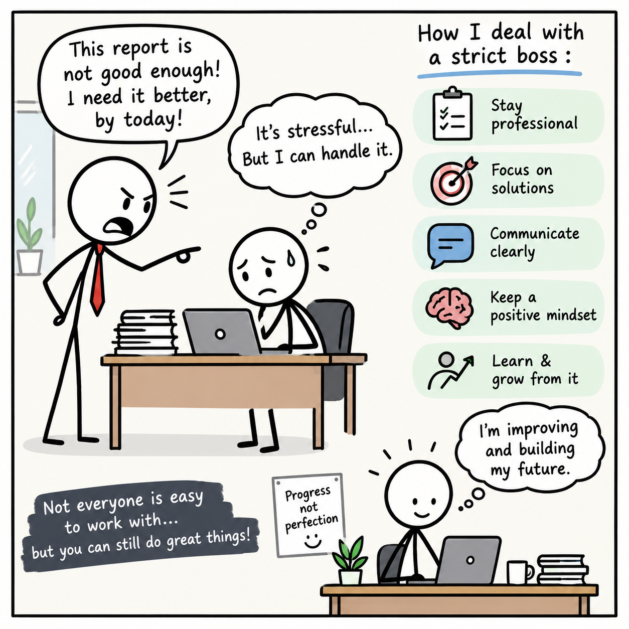 How to Deal With a Strict Boss
