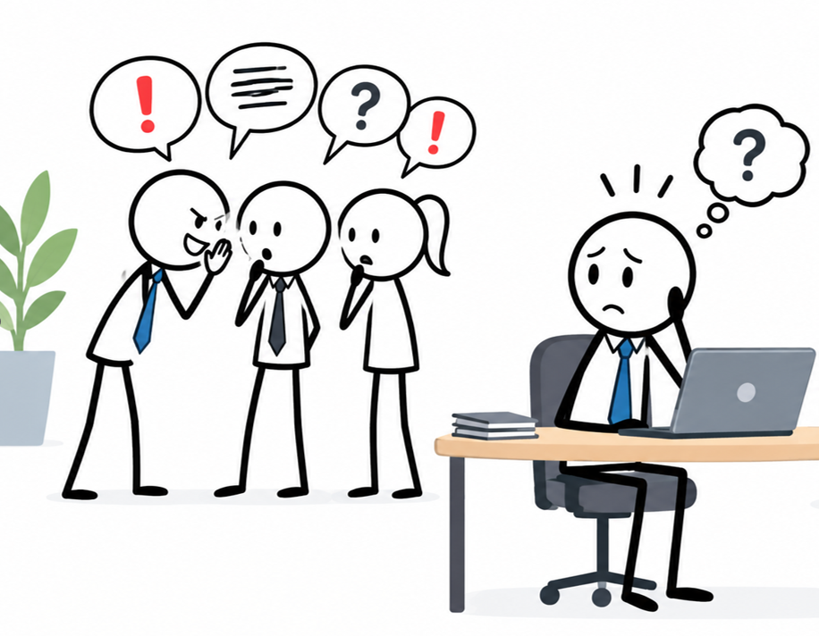 How to deal with a gossiper or a backstabber