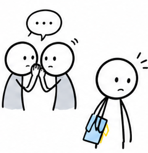 How to deal with a gossiper or a backstabber